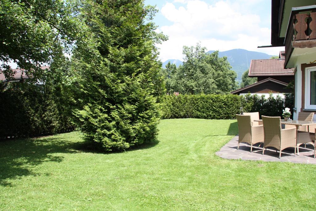 גרמיש-פרטנקירכן Maisonette Apartment Dhh Zugspitzblick Mit Eigenem Garten חדר תמונה